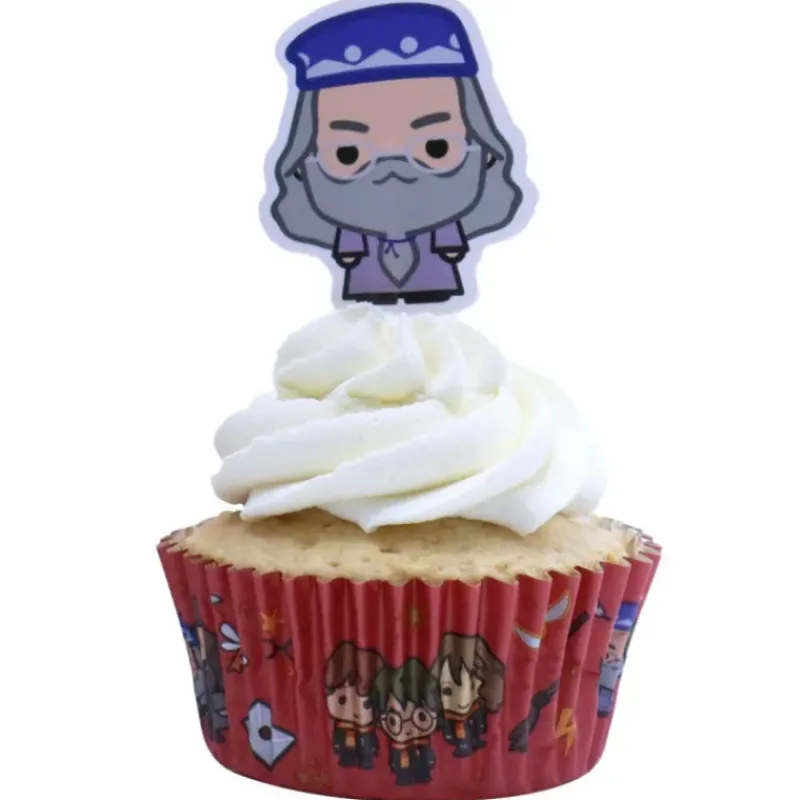 Décoration Gâteau|Moules En Papier*PME 12 Caissettes Cupcakes + 12 Cake Toppers Harry Potter