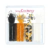 Décoration Comestible*SCRAPCOOKING 4 Décors en Sucre Halloween Mix 69 g