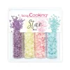 Décoration Comestible*SCRAPCOOKING 4 Décors en Sucre Star Mix 52 g