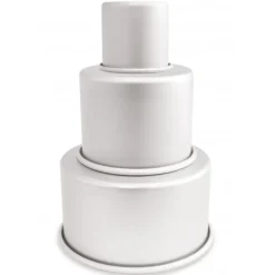 Moules À Gâteaux*SCRAPCOOKING 3 Moules Pièce Montée Aluminium