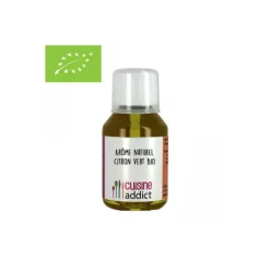 Produits Bio|Arômes Alimentaires*CUISINEADDICT Arôme Alimentaire Bio Citron Vert 115 ml