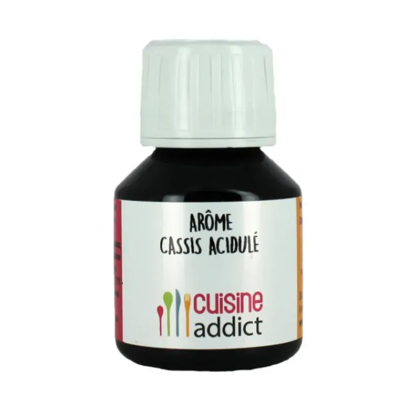 Arômes Alimentaires*CUISINEADDICT Arôme Alimentaire Cassis Acidulé 58 ml