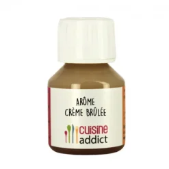 Arômes Alimentaires*CUISINEADDICT Arôme Alimentaire Crème Brûlée 58 ml