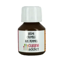 Arômes Alimentaires*CUISINEADDICT Arôme Alimentaire Crumble aux Pommes 58 ml