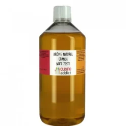 Arômes Alimentaires*CUISINEADDICT Arôme Alimentaire Naturel Orange Zeste 1 L