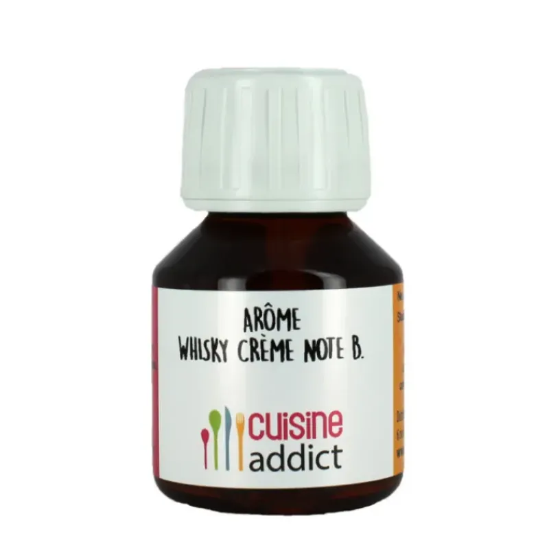 Arômes Alimentaires*CUISINEADDICT Arôme Alimentaire Whisky Crème note Baileys 58 ml