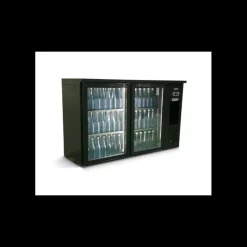 Buffet Self Service|Froid*GAMKO Arrière Bar Réfrigéré Ecoline 333 L 2 Portes Vitrées