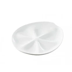 Servir, Présenter|Vaisselle*REVOL Assiette à Huîtres Blanche 26 x 24 cm Impulse