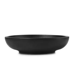 Vaisselle*REVOL Assiette Creuse Porcelaine Noire 17 cm Adélie