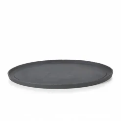 Vaisselle*REVOL Assiette Ovale Ardoise 35 cm Basalt