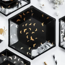 Vaisselle*FUNCAKES Assiettes en Carton Trick Or Treat Halloween PartyDeco (x6)