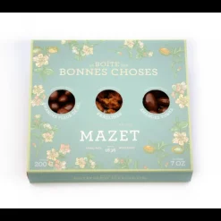 Chocolats À Offrir|Confiserie*MAZET Assortiment Friandises Boîte Bonnes Choses Verte 200 g