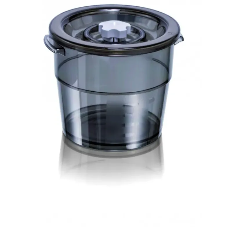 Machine Sous Vide*MAGIC VAC Bac Alimentaire Rond Polycarbonate 2 L