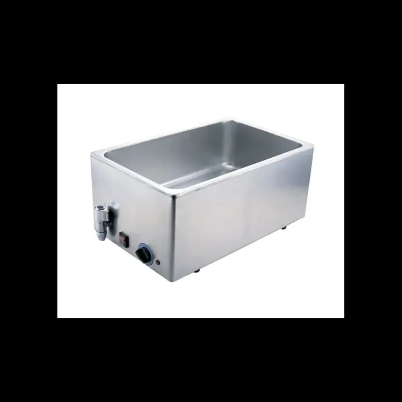 Chaud|Bain Marie*GAFIHC Bain Marie à Poser en Inox 24 L avec Robinet