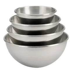 Culs De Poule*DE BUYER Bassine Demi-Sphérique Inox Ø 24 cm