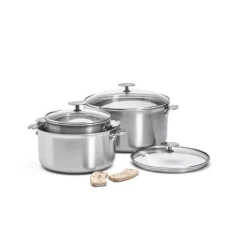 Batterie De Cuisine|Casseroles*DE BUYER Batterie de Cuisine 7 pièces Alchimy Loqy