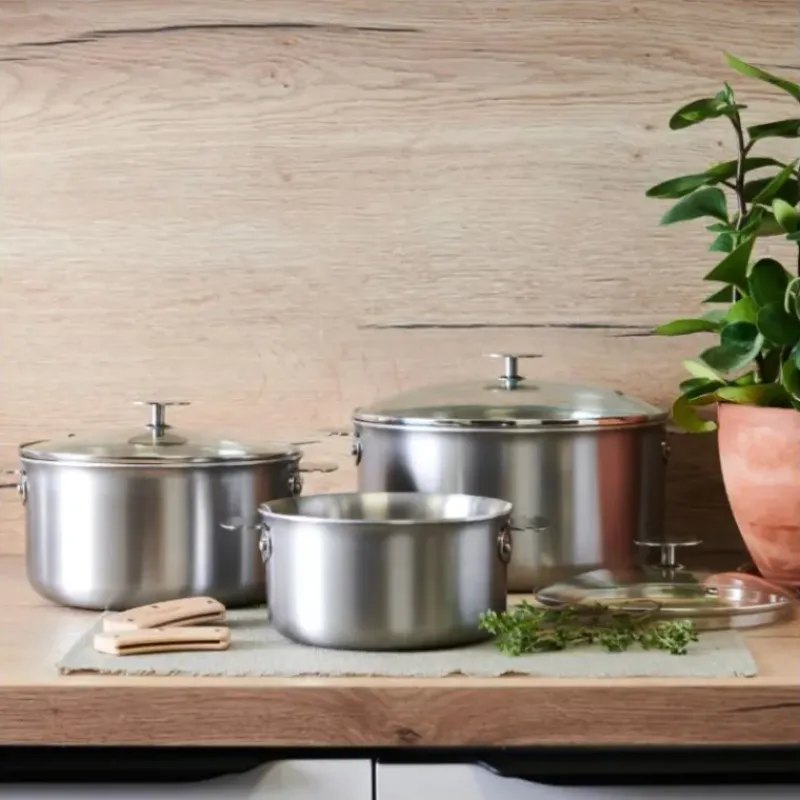 Batterie De Cuisine|Casseroles*DE BUYER Batterie de Cuisine 7 pièces Alchimy Loqy