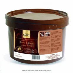 Chocolat De Couverture*BARRY Beurre de Cacao 4 kg