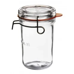 Conservation*LUIGI BORMIOLI Bocal en Verre 35 cl (x6) Lock Eat