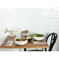 Servir, Présenter|Vaisselle*REVOL Bol à Salade en Porcelaine Noir 1,5 L Adélie