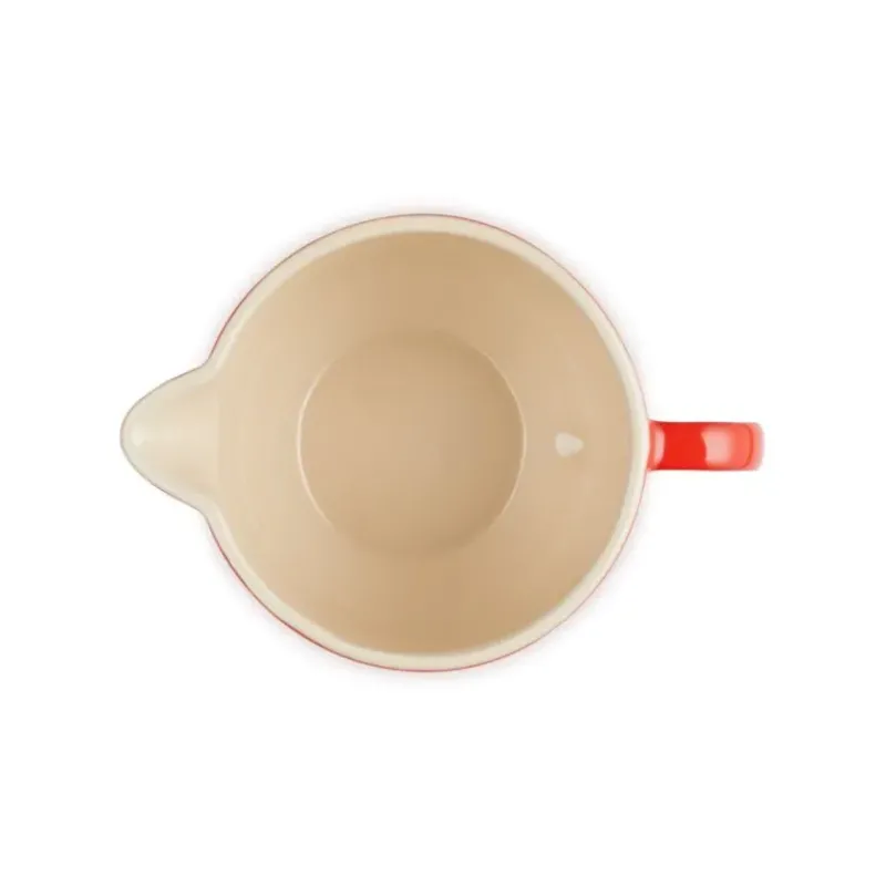 Vaisselle*LE CREUSET Bol Mélangeur en Céramique 2 L Cerise