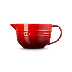 Vaisselle*LE CREUSET Bol Mélangeur en Céramique 2 L Cerise