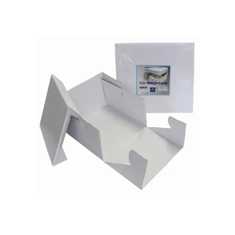 Emballage Alimentaire*PME Boîte à Gâteau 25x25x15 cm