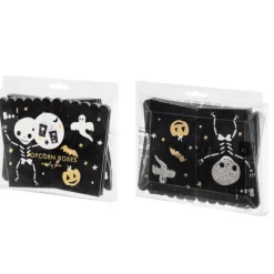 Emballage Alimentaire*PARTYDECO Boîte à Pop-Corn en Papier Halloween PartyDéco (x6)