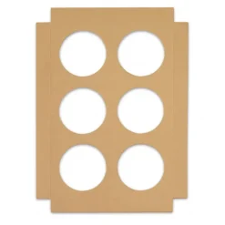 Emballage Alimentaire*SCRAPCOOKING Boîte Cupcake en Carton 17 x 25 x 8,5 cm (x2)