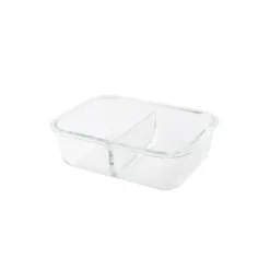 Conservation*MASTRAD Boîte de Conservation Connectée avec Compartiments 1 L Rouge Stor'eat