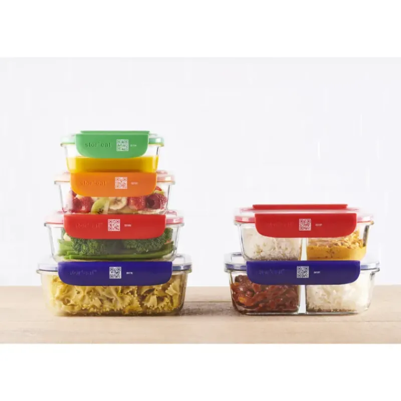 Conservation*MASTRAD Boîte de Conservation Connectée 1,52 L Bleu Stor'eat