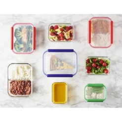 Conservation*MASTRAD Boîte de Conservation Connectée 1,52 L Bleu Stor'eat