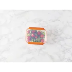 Conservation*MASTRAD Boîte de Conservation Connectée 640 ml Orange Stor'eat