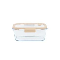 Conservation*PEBBLY Boîte de Conservation en Verre Sous-Vide 800 ml