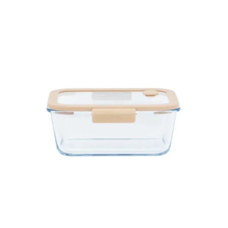 Conservation*PEBBLY Boîte de Conservation en Verre Sous-Vide 800 ml