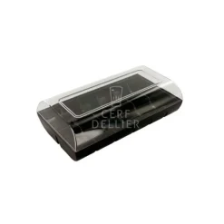 Emballage Alimentaire*GATODECO Boîte Noire pour 12 Macarons Gatodéco