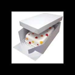 Emballage Alimentaire*PME Boîte Pâtissière avec Support à Gâteau Rectangulaire 33 x 22,8 cm
