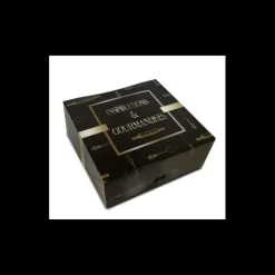 Emballage Alimentaire*CUISINEADDICT Boîte pâtissière Inspirations et Gourmandises - 22 x H 8 cm - (x50)