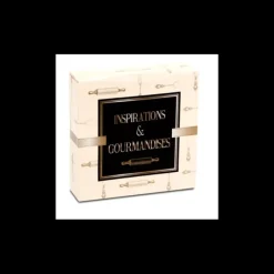 Emballage Alimentaire*CUISINEADDICT Boîte pâtissière Inspirations et Gourmandises - 26 x H 5 cm - (x50)