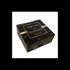 Emballage Alimentaire*CUISINEADDICT Boîte pâtissière Inspirations et Gourmandises - 16 x H 8 cm - (x50)