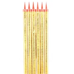 Décoration Gâteau*CUISINEADDICT Bougie fontaine étincelles 75 secondes (x6)