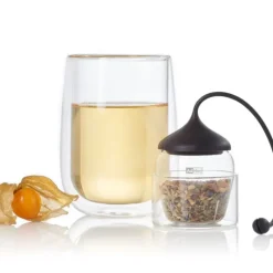 Vaisselle*ADHOC Boule à Thé en Verre Transparent 3,7 x 6 cm