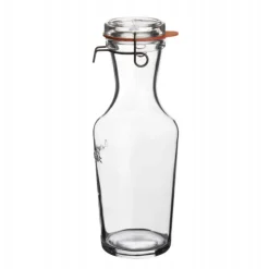Conservation*LUIGI BORMIOLI Bouteille en Verre 1L (x6) Lock Eat