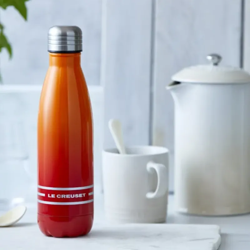 Carafe, Pichet*LE CREUSET Bouteille Isotherme Inox 500ml Volcanique
