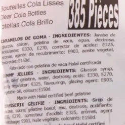 Confiserie*FINI Bouteilles Cola Lisses x 385 - Bonbons Halal