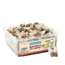 Confiserie*HARIBO Bouteilles Cola Mistral Pik x 210 - Boîte Bonbon