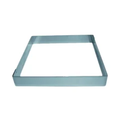 Cercle À Patisserie*MALLARD FERRIERE Cadre à Entremets Inox 12 x 12 cm x H 3,5 cm Mallard