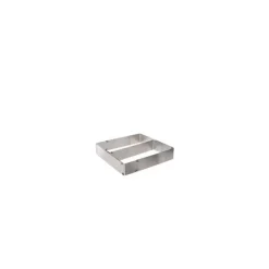 Cercle À Patisserie*SCRAPCOOKING Cadre à Pâtisserie Extensible Inox Rectangle