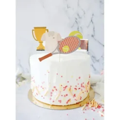 Décoration Gâteau*SCRAPCOOKING Cake Topper Tennis