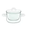 Servir, Présenter*LUIGI BORMIOLI Casserole en Verre Double Paroi 25 cl (x2) THERMIC GLASS